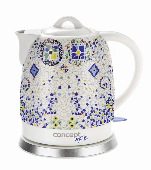 Fierbator de apa Concept RK0020, 1.5 l, 1350 W (Alb)