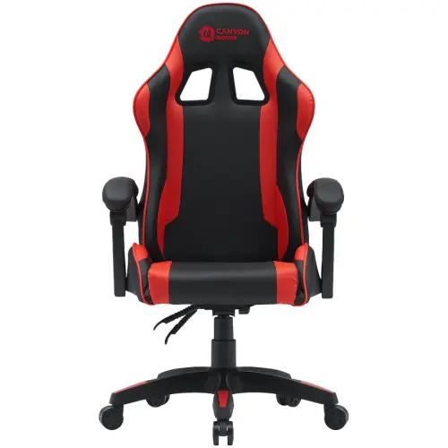 Scaun gaming CANYON Core SGCH2, reglabil, Negru/Rosu