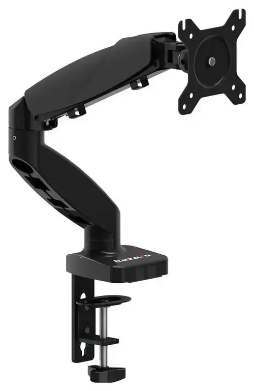 Suport monitor Huzaro Motion 1.2, Max 7 kg, Pentru ecrane 15inch-27inch (Negru)