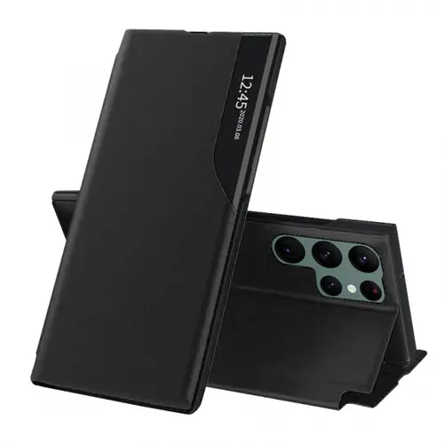 Husa pentru Samsung Galaxy S22 Ultra 5G S908, Techsuit, eFold, Neagra
