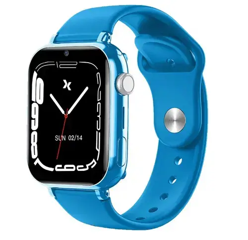 Ceas Smartwatch pentru copii Maxcom FW59 Kiddo, 4G, SOS, Ecran 1.85inch, IP65, Procesor ASR3603S, Curea Silicon (Albastru)