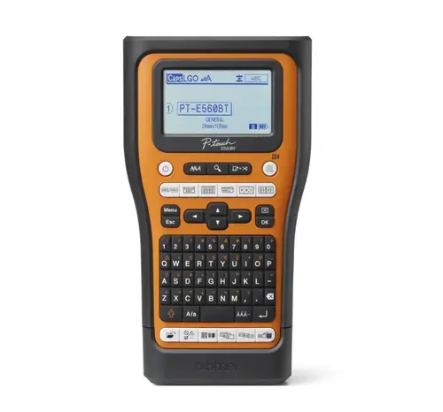 Imprimanta de etichete Brother PT-E560BTVP, Termica, Monocrom, Banda 24 mm, Bluetooth