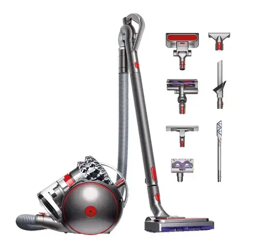 Aspirator fara sac Dyson Big Ball Absolute 2, 700 W, 35 de cicloni, 7 accesorii, fara filtre care necesita spalare (Gri)