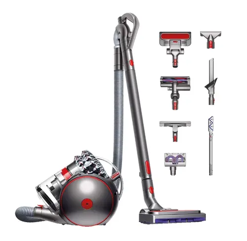 Aspirator fara sac Dyson Big Ball Absolute 2, 700 W, 35 de cicloni, 7 accesorii, fara filtre care necesita spalare (Gri)