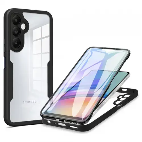 Husa pentru Samsung Galaxy A15 5G A156 / A15 A155, Techsuit, ColorVerse 360, Neagra