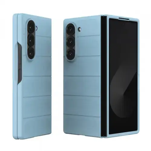 Husa pentru Samsung Galaxy Z Fold6 F956, Techsuit, Magic Shield, Bleu