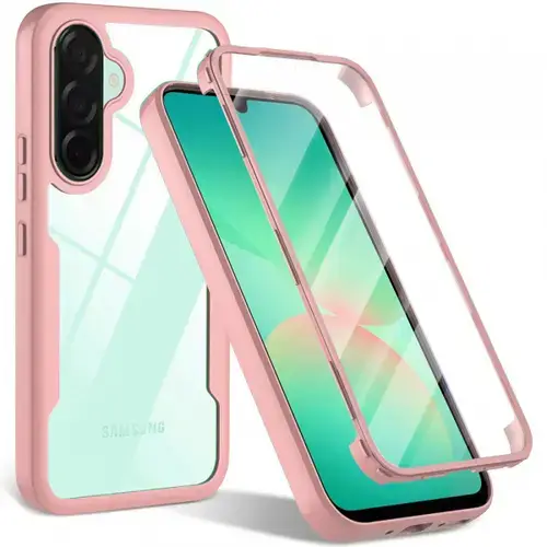 Husa pentru Samsung Galaxy A26 A266, Techsuit, ColorVerse 360, Roz