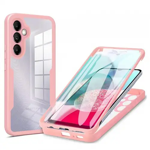 Husa pentru Samsung Galaxy A14 A145 / A14 5G A146, Techsuit, ColorVerse 360, Roz