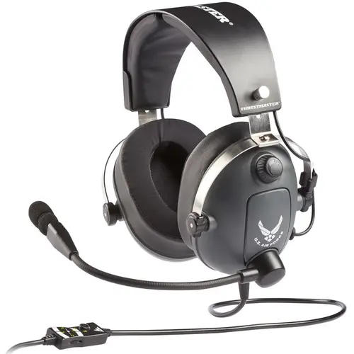 Casti Gaming Thrustmaster T.FLIGHT US Air Force Edition pentru PlayStation 4, Xbox, PC (Negru)