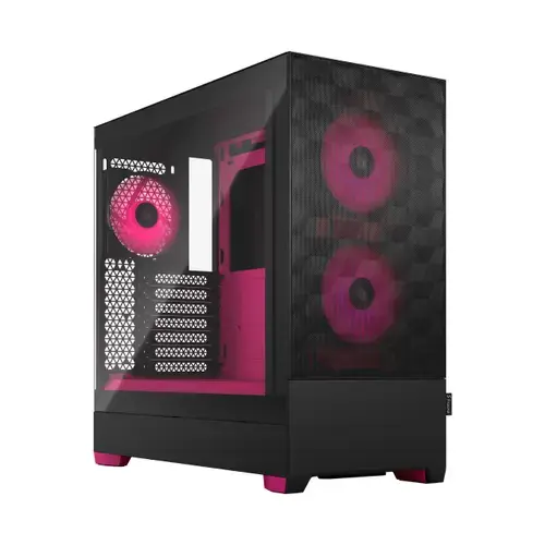 Carcasa Fractal Design Pop Air RGB, Middle Tower, fara sursa, ATX (Magenta)