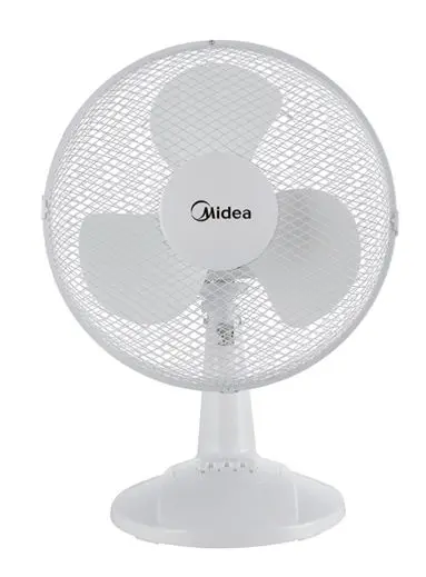 Ventilator de birou Midea FT40-21M, 40 W, 3 Trepte de viteza, 40 cm (Alb)