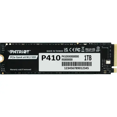 SSD Patriot Viper P410, PCIe 4 x4, NVMe M.2, 1TB
