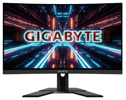 Monitor Gaming VA LED GIGABYTE 27inch G27FC A, Full HD (1920 x 1080), HDMI, DisplayPort, Ecran curbat, Boxe, 170 Hz, 1 ms (Negru)