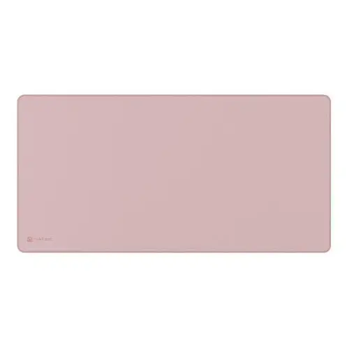 Mousepad NATEC Colors Series, baza cauciuc, suprafata textil, durabil, stabil, usor de curatat, 800x400 mm, Roz pudrat
