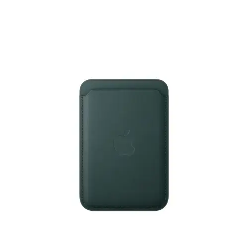 Portofel Apple FineWoven MA6Y4ZM/A pentru iPhone, cu MagSafe (Verde)