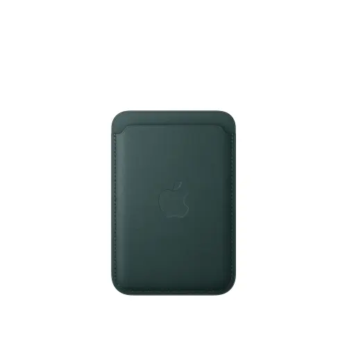 Portofel Apple FineWoven MA6Y4ZM/A pentru iPhone, cu MagSafe (Verde)