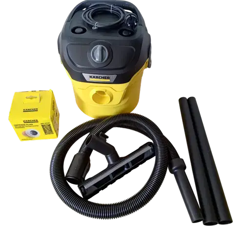 Aspirator multifunctional Karcher KWD 1 V-12/2/18, 1000 W, 12 L (Galben/Negru)