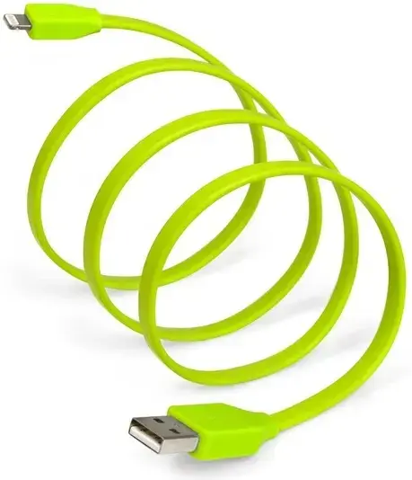Cablu de date Tylt Gen II, Lightning, 0.3m (Verde)