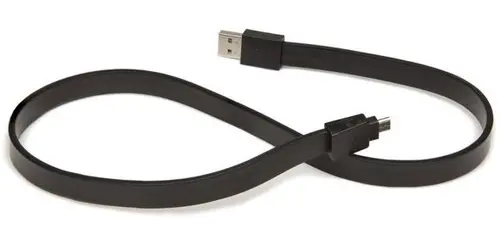 Cablu de date Tylt Gen II, MicroUSB, 1m (Negru)