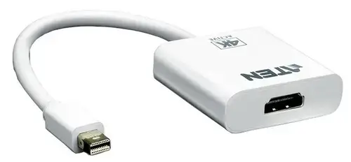 Adaptor Aten VC981, Mini DisplayPort la 4K HDMI T-M (Alb)
