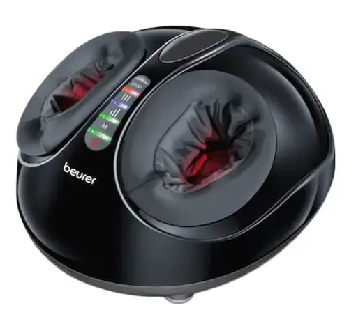 Aparat pentru masajul picioarelor Beurer FM90, 3 trepte intensitate, LED, 48 W (Negru)