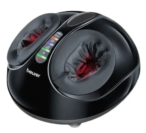 Aparat pentru masajul picioarelor Beurer FM90, 3 trepte intensitate, LED, 48 W (Negru)