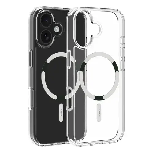Husa Protectie Spate Dviced DV511042, MagSafe, pentru Apple iPhone 17 (Alb)