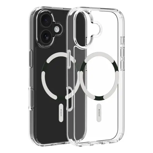 Husa Protectie Spate Dviced DV511042, MagSafe, pentru Apple iPhone 17 (Alb)