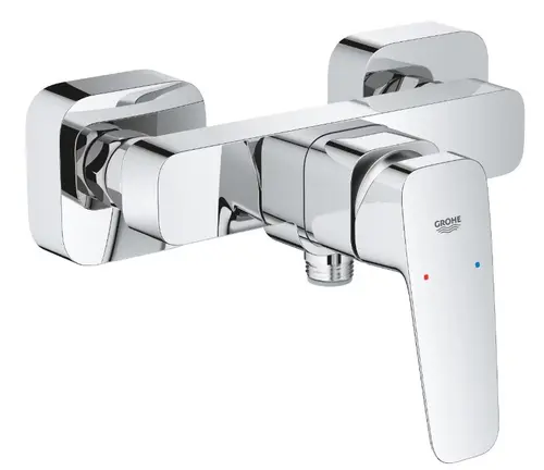 Baterie dus Grohe Cubeo 1018240000, aparenta, Crom