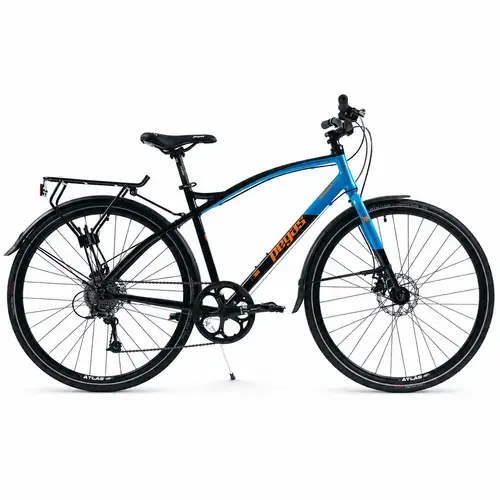 Bicicleta Oras Pegas Hoinar, roti 28 inch, cadru M, Negru