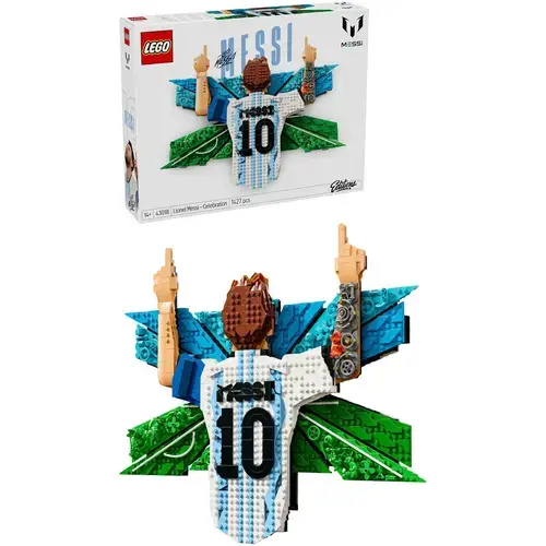 LEGO® Editions Football - Lionel Messi – Sarbatorire 43018, 1427 piese