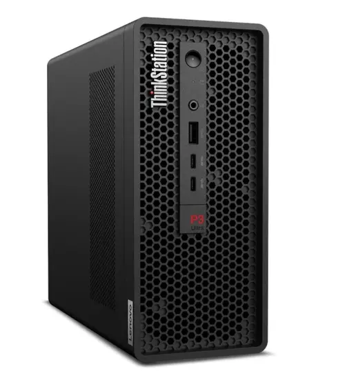 Calculator Sistem PC Lenovo ThinkStation P3 Ultra SFF Gen 2, Procesor Intel® Core™ Ultra 9 285 2.5GHz Arrow Lake, 64GB RAM, 1TB SSD, RTX 4000 Ada @20GB, Windows 11 Pro