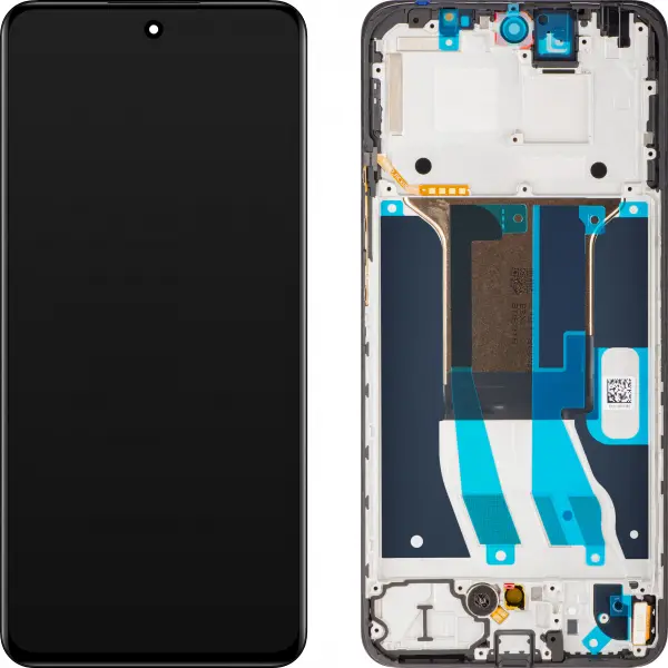 Display cu Touchscreen Realme 12+, cu Rama, Negru, Service Pack 621029000180