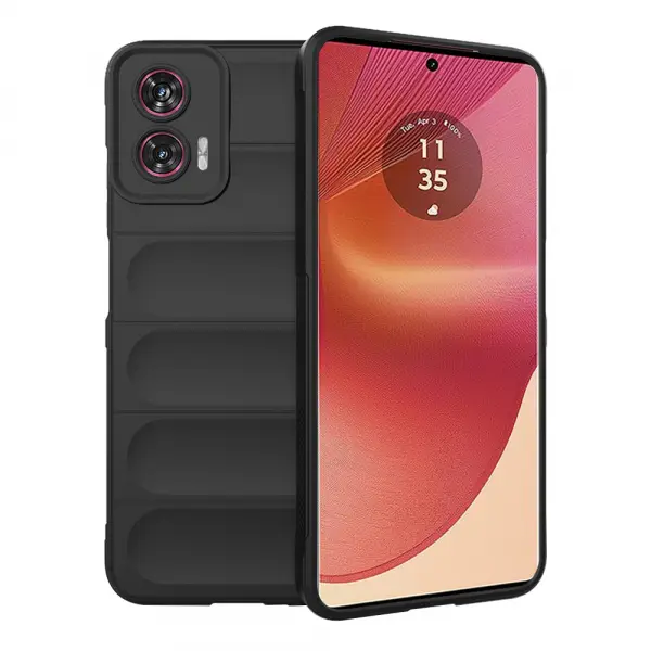 Husa pentru Motorola Edge 50 Fusion, Techsuit, Magic Shield, Neagra