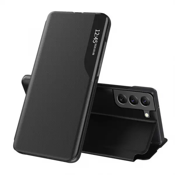 Husa pentru Samsung Galaxy S22 5G S901, Techsuit, eFold, Neagra