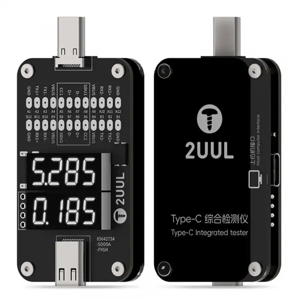 Tester Voltaj 2UUL PW32, USB-C