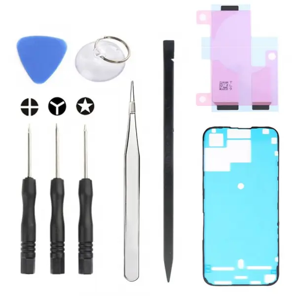 Kit Reparatii Jiafa JF-8162 pentru inlocuire Acumulator Apple iPhone 15 Pro Max, 9in1