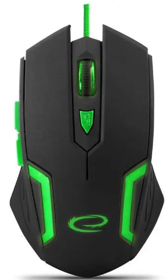 Mouse ESPERANZA EGM205B (Negru/Verde)