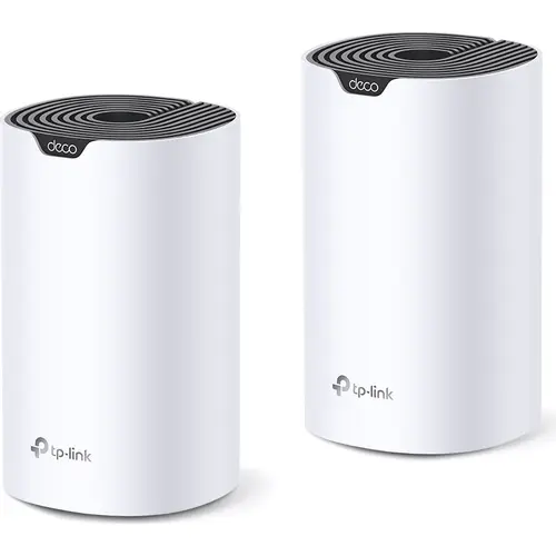 Sistem Wi-Fi Mesh TP-Link Deco S7 (2-pack) AC1900 Gigabit cu acoperire completa pentru casa