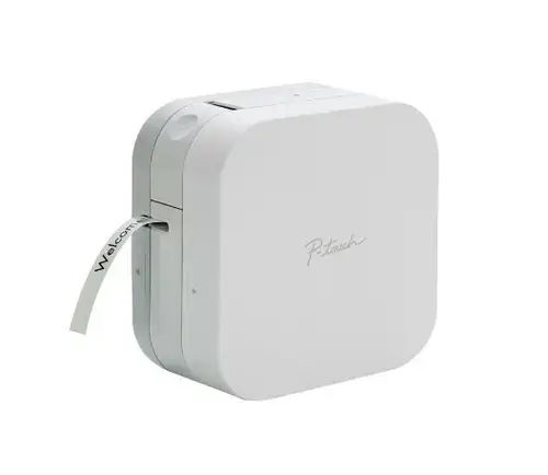 Sistem de etichetare Brother PT-P300BT P-touch CUBE, Bluetooth, transfer termic (Alb)