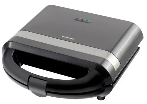 Sandwich Maker Heinner SM-H700BK, 700 W (Negru/Gri)