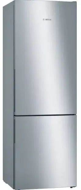 Combina frigorifica Bosch KGE49AICA, 419 L, Static, Clasa C, H 201 cm (Argintiu)