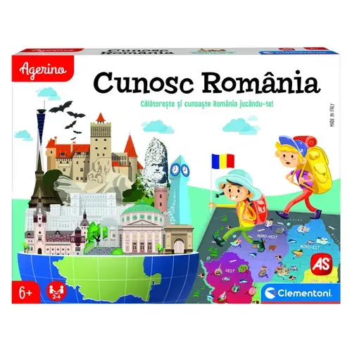 Joc educativ Agerino - Cunosc Romania