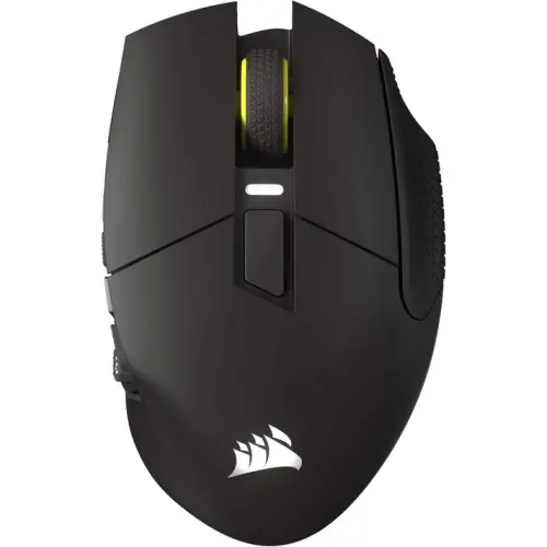 Mouse Wireless Corsair Scimitar elite, RGB LED, USB/Bluetooth, 33000 dpi, Senzor optic Corsair Marksman S, Negru