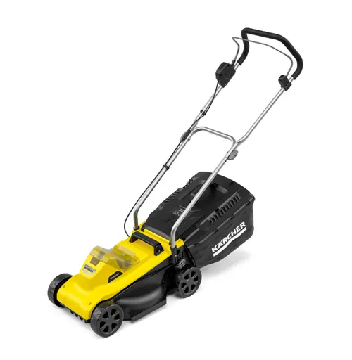 Masina de tuns iarba Karcher LMO 2-18, 3500rpm, 18V, fara acumulator inclus (Galben/Negru)