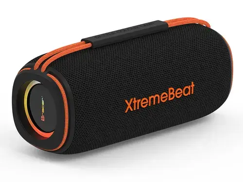 Boxa portabila Tracer XtremeBeat Pro TWS, Bluetooth, 40 W, Autonomie 8 ore, MicroSD, AUX, USB-A, IPX6 (Negru)