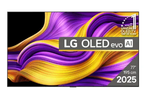 Televizor OLED LG 195 cm (77inch) OLED77G51LW, Ultra HD 4K, WiFi, CI+
