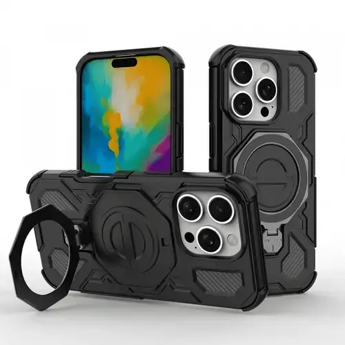 Husa Techsuit Carbon Shield Pro pentru Motorola Edge 60 Fusion / Edge 60,  Neagra