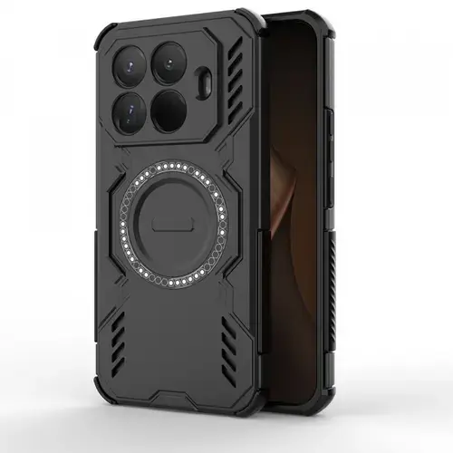 Husa pentru Xiaomi 15T Pro, Techsuit, ArmorMag, Neagra
