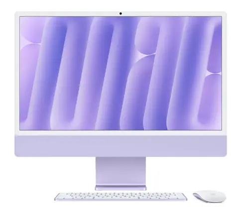 All In One PC Apple iMac 24inch (2024), Procesor Apple M4, 10 nuclee CPU si 10 nuclee GPU, 24inch, Retina 4.5K, 32GB, 512GB SSD, macOS, Layout INT, Manual RO (Mov)